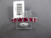 .82CT DIAMOND & AAA RUBY 14KT WHITE GOLD PRINCESS SEMI ETERNITY ANNIVERSARY RING