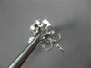 ESTATE 1.72CT DIAMOND 14KT WHITE GOLD 3D OPEN SQUARE OVAL HANGING EARRINGS