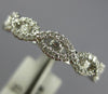 .36CT DIAMOND 18KT WHITE GOLD 3D INFINITY ETOILE SEMI ETERNITY ANNIVERSARY RING