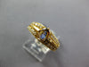 1CT DIAMOND & AAA TANZANITE 14KT YELLOW GOLD OVAL & ROUND FRIENDSHIP PROMSE RING