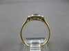 1.60CT OLD MINE DIAMOND & AAA SAPPHIRE 14K 2 TONE GOLD 3D ENGAGEMENT RING #27772