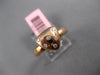 ESTATE .10CT DIAMOND 14KT ROSE GOLD CLASSIC TRIANGULAR ETOILE TRILLION FUN RING