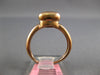 ESTATE .10CT DIAMOND 14KT ROSE GOLD CLASSIC TRIANGULAR ETOILE TRILLION FUN RING