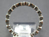 .34CT DIAMOND AAA EMERALD 18K WHITE GOLD ROUND & MARQUISE SHAPE ANNIVERSARY RING