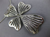 ESTATE EXTRA LARGE 3.69CT DIAMOND 18KT WHITE GOLD 3D MULTI HEART CROSS PENDANT