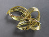 LARGE 1.50CT AAA COLOMBIAN EMERALD 18KT YELLOW GOLD 3D BROOCH PIN PENDANT #27805