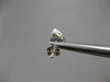 ESTATE 1.77CT ROUND DIAMOND & AAA TANZANITE 14KT WHITE GOLD HALO STUD EARRINGS