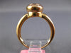 ESTATE .14CT DIAMOND 14KT ROSE GOLD 3D CLASSIC ETOILE ROUND FLOWER FUN RING
