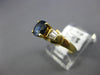 1.22CT DIAMOND & AAA SAPPHIRE 18K YELLOW GOLD 3D OVAL & BAGUETTE ENGAGEMENT RING