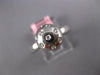 ESTATE .10CT DIAMOND 14KT WHITE GOLD CLASSIC ETOILE ROUND FLOWER FUN RING