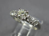 ESTATE 1.07CT OLD MINE DIAMOND PLATINUM CLASSIC 5 STONE ENGAGEMENT RING #27797