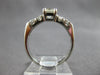 ESTATE 1.07CT OLD MINE DIAMOND PLATINUM CLASSIC 5 STONE ENGAGEMENT RING #27797
