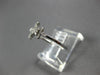 ESTATE .13CT DIAMOND 14KT WHITE GOLD 3D FLEUR DE LIS FUN RING