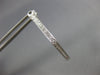 ESTATE .76CT DIAMOND 18K WHITE GOLD 3D INSIDE OUT PENTAGON HOOP HANGING EARRINGS