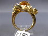 6.18CT WHITE & CHOCOLATE FANCY DIAMOND & AAA MULTI GEM 14KT YELLOW GOLD FUN RING