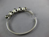 ESTATE LARGE 1.51CT DIAMOND & AAA TAHITIAN PEARL 14KT WHITE GOLD BANGLE BRACELET