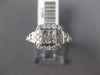 1.01CT DIAMOND 14KT WHITE GOLD ROUND & PRINCESS INVISIBLE SQUARE ENGAGEMENT RING