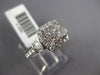 1.01CT DIAMOND 14KT WHITE GOLD ROUND & PRINCESS INVISIBLE SQUARE ENGAGEMENT RING