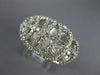ESTATE LARGE 2.28CT DIAMOND 18KT WHITE GOLD 3D OPEN FILIGREE DOME SHAPE FUN RING
