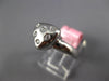 ESTATE .10CT DIAMOND 14KT WHITE GOLD CLASSIC TRIANGULAR TRILLION ETOILE FUN RING
