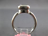 ESTATE .10CT DIAMOND 14KT WHITE GOLD CLASSIC TRIANGULAR TRILLION ETOILE FUN RING