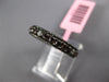 .75CT DIAMOND & AAA SMOKY TOPAZ 14KT BLACK GOLD 3/4 ETERNITY ANNIVERSARY RING