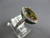 3.17CT DIAMOND & AAA CITRINE & GARNET 14KT WHITE GOLD MARQUISE SHAPE SUMMER RING