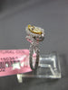 .64CT WHITE & FANCY YELLOW DIAMOND 18KT 2 TONE GOLD MARQUISE & ROUND LEAF RING