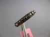 .75CT DIAMOND & AAA SMOKY TOPAZ 14KT BLACK GOLD 3/4 ETERNITY ANNIVERSARY RING