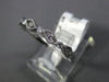 ESTATE .20CT DIAMOND 18KT WHITE GOLD 3D MULTI LEAF ETOILE SEMI ETERNITY FUN RING
