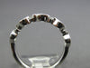 ESTATE .20CT DIAMOND 18KT WHITE GOLD 3D MULTI LEAF ETOILE SEMI ETERNITY FUN RING