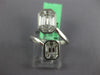 ESTATE LARGE 1.04CT DIAMOND 18KT WHITE GOLD BAGUETTE INVISIBLE CRISS CROSS RING