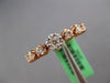 1.42CT DIAMOND 18KT WHITE & ROSE GOLD CLASSIC FLOWER FLEXIBLE ETERNITY LOVE RING