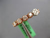 1.42CT DIAMOND 18KT WHITE & ROSE GOLD CLASSIC FLOWER FLEXIBLE ETERNITY LOVE RING