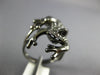 LARGE 1.09CT MULTI COLOR DIAMOND & AAA RUBY 18K BLACK GOLD HAPPY LUCKY FROG RING