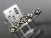 ESTATE .56CT DIAMOND 14KT WHITE GOLD 3D ROUND & MARQUISE SHAPE ANNIVERSARY RING