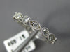 ESTATE .56CT DIAMOND 14KT WHITE GOLD 3D ROUND & MARQUISE SHAPE ANNIVERSARY RING
