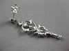 ESTATE .90CT DIAMOND & AAA EMERALD 18KT WHITE GOLD FILIGREE CHANDELIER EARRINGS