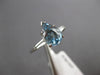 1.90CT DIAMOND & AAA AQUAMARINE PLATINUM PEAR SHAPE & BAGUETTE ENGAGEMENT RING