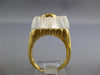 4.06CT DIAMOND & AAA CITRINE & CRYSTAL 14KT YELLOW GOLD OVAL & ROUND SQUARE RING