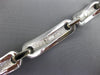ESTATE LARGE .85CT DIAMOND 14KT WHITE GOLD MATTE & SHINY MULTI LINK FUN BRACELET