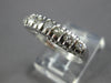 ANTIQUE .35CT OLD MINE DIAMOND 14K WHITE GOLD 3D WEDDING ANNIVERSARY RING #27862