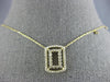 .40CT DIAMOND 14KT YELLOW GOLD DOUBLE OPEN RECTANGULAR BY THE YARD LOVE NECKLACE