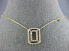 .40CT DIAMOND 14KT YELLOW GOLD DOUBLE OPEN RECTANGULAR BY THE YARD LOVE NECKLACE