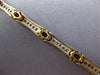 4.49CT DIAMOND & AAA RUBY 14K 2 TONE GOLD 3D OVAL & ROUND BAMBOO TENNIS BRACELET