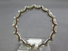 ESTATE LARGE 3.47CT DIAMOND 14KT WHITE GOLD ROUND ETERNITY ANNIVERSARY LOVE RING