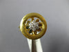 .19CT DIAMOND 18KT WHITE & YELLOW GOLD 3D MATTE & SHINY FLOWER CIRCULAR FUN RING