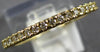 .37CT DIAMOND 14K YELLOW GOLD CLASSIC ROUND 1.5MM SEMI ETERNITY ANNIVERSARY RING