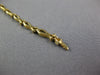 LONG .79CT DIAMOND & AAA RUBY 14KT YELLOW GOLD OVAL FLOWER ETOILE FUN BRACELET
