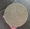 LARGE 2.0CT DIAMOND 14KT YELLOW GOLD 3D CLASSIC ROUND CIRCULAR FLOATING PENDANT
